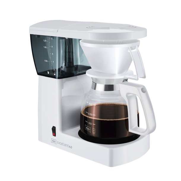 Kaffemaskine - Excellent 4.0 - Hvid - Melitta