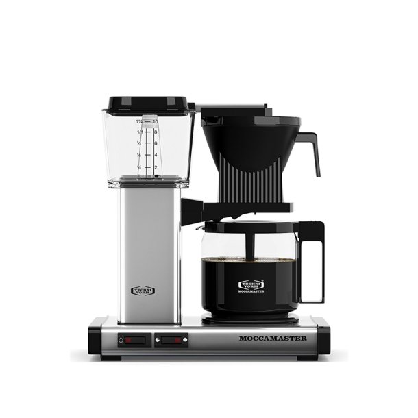 Kaffemaskine - Automatic - Poleret S�lv - Moccamaster