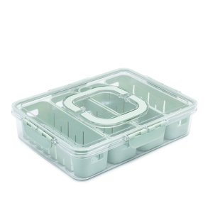 Opbevaringsboks - Gr�n - 31,5x25x7cm - Scandinavian Collection
