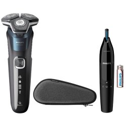 Barbermaskine - Series 5000 &amp; N�seh�rstrimmer - Wet &amp; Dry - 9w - Philips