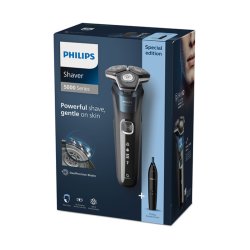 Barbermaskine - Series 5000 &amp; N�seh�rstrimmer - Wet &amp; Dry - 9w - Philips