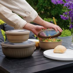 Rillet Sk�les�t - 4stk - Assorteret - Scandinavian Collection