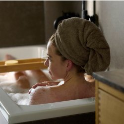 H�ndkl�de Comfort - Taupe - 70x140cm - S�dahl