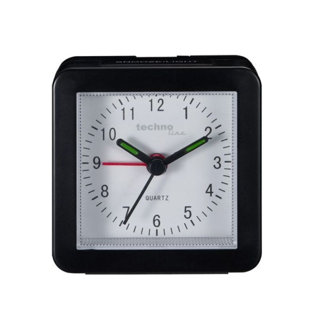V�kkeur - Quarts Styret - Sort - Technoline