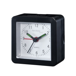 V�kkeur - Quarts Styret - Sort - Technoline