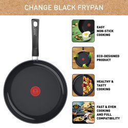 Stegepande Change - Sort - �28 - Tefal