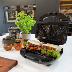 Sandwichtoaster - Premium - Sort - Witt