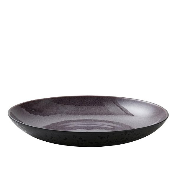 Bitz, Fad sort/blank lilla, dia: 40 cm 