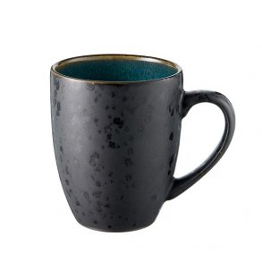 Bitz, Krus sort/blank grn, 30cl