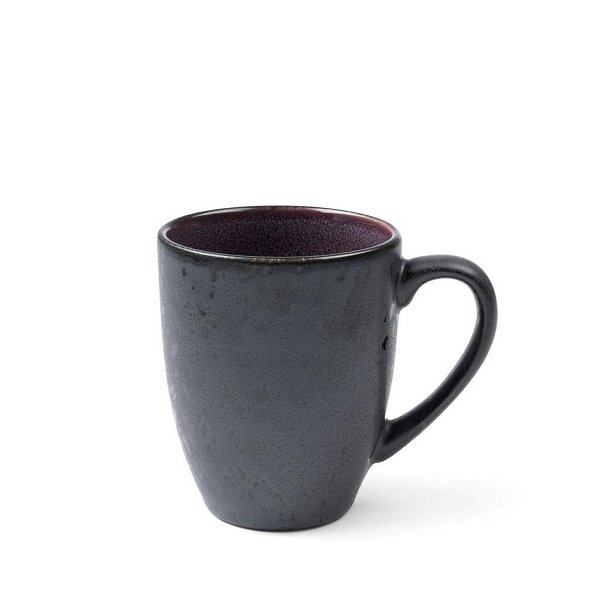 Bitz, Krus sort/blank lilla, 30cl