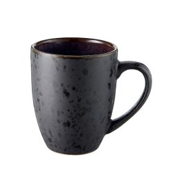 Bitz, Krus sort/blank mrkbl, 30cl