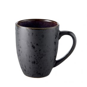 Bitz, Krus sort/blank mrkbl, 30cl