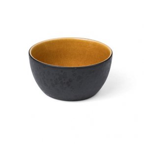 Bitz, Skl sort/blank amber, : 14 x 7 cm 