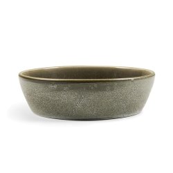 Bitz, Suppetallerken gr/blank gr, : 18 x 4,8 cm