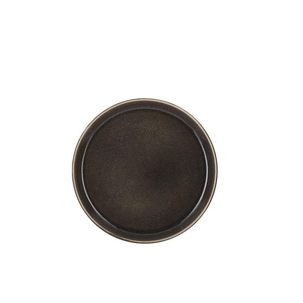 Bitz, Tallerken gr/blank gr, : 21 cm 