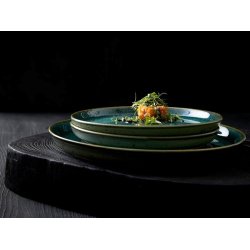 Bitz, Tallerken, Gr�n/blank gr�n , � 27 cm