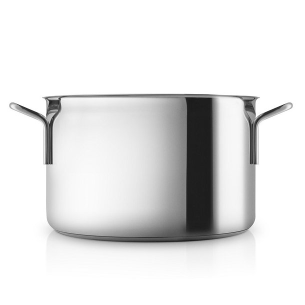 Eva Trio Rustfrit Gryde 6,5l uden belgning 24cm.