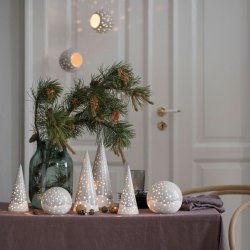 Khler, Nobili fyrfadsstage rund 14 cm, gr