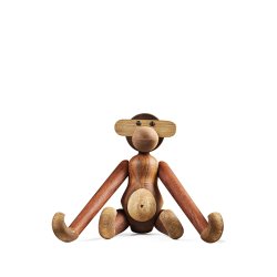 Mini Abe - Teak og Limbatr� - 9,5cm - Kay Bojesen