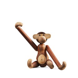 Mini Abe - Teak og Limbatr� - 9,5cm - Kay Bojesen