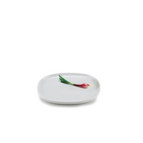 Piet Hein, porceln, Desserttallerken, 16 x 19 cm