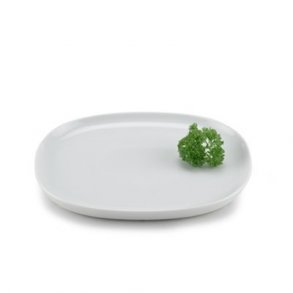 Piet Hein, porceln, Middagstallerken, 25 x 30 cm