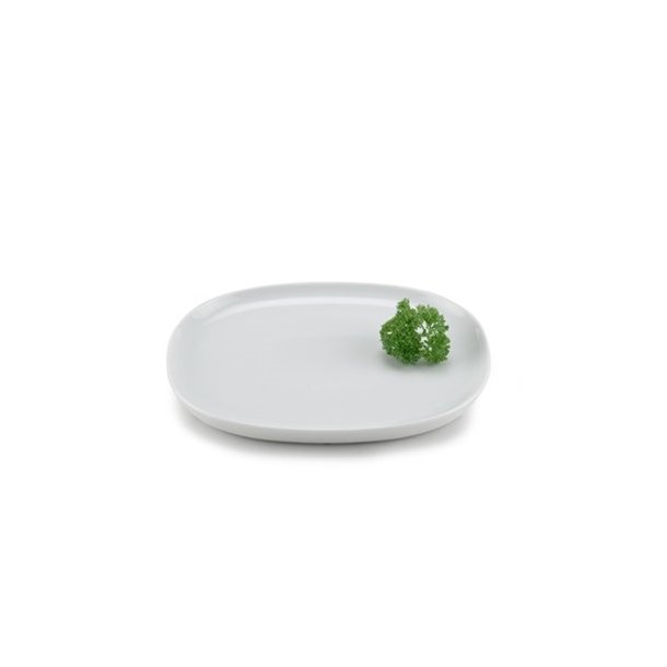 Piet Hein, porceln, Middagstallerken, 25 x 30 cm