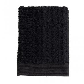 Zone Classic, badehndklde, sort 70 x 140